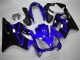 Bleu Noir Carénage Moto Honda CBR 600 F4i 2004-2007 Bleu Noir Carénage Moto Honda CBR 600 F4i 2004-2007