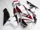 Rouge Blanc Noir Carénages Moto Honda CBR 600 RR 2005-2006 Rouge Blanc Noir Carénages Moto Honda CBR 600 RR 2005-2006