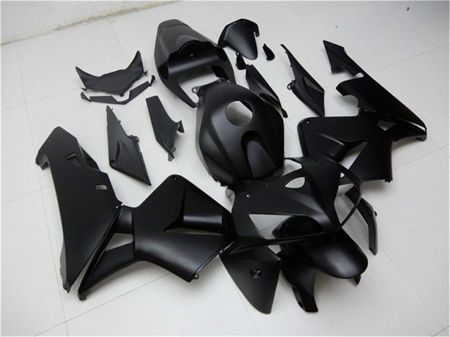 Noir Mat Carénage Moto Honda CBR 600 RR 2005-2006 Noir Mat Carénage Moto Honda CBR 600 RR 2005-2006