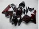 Rouge Flamme Noir Carénage Moto Honda CBR 600 RR 2005-2006