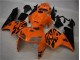 Orange Noir Carénages Moto Honda CBR 600 RR 2005-2006 Orange Noir Carénages Moto Honda CBR 600 RR 2005-2006