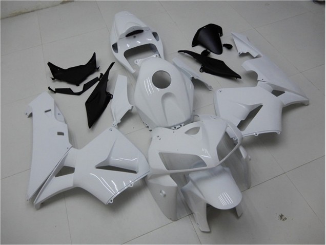 Brillant Blanc Carénage Moto Honda CBR 600 RR 2005-2006 Brillant Blanc Carénage Moto Honda CBR 600 RR 2005-2006