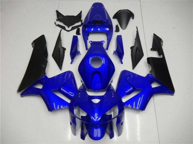Bleu Noir Carénage Moto Honda CBR 600 RR 2005-2006 Bleu Noir Carénage Moto Honda CBR 600 RR 2005-2006