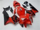 Rouge Noir Kit Carénages Motos Honda CBR 600 RR 2005-2006 Rouge Noir Kit Carénages Motos Honda CBR 600 RR 2005-2006