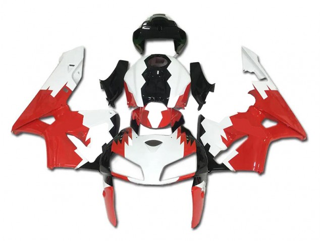 Rouge Blanc Noir Carrosserie Moto Honda CBR 600 RR 2005-2006 Rouge Blanc Noir Carrosserie Moto Honda CBR 600 RR 2005-2006
