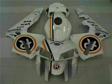 Blanc Repsol Carénage Moto Honda CBR 600 RR 2005-2006
