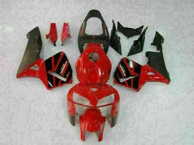 Rouge Carénage Moto Honda CBR 600 RR 2005-2006 Rouge Carénage Moto Honda CBR 600 RR 2005-2006