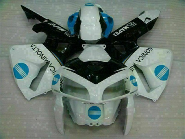 Blanc Bleu Carénages Moto Honda CBR 600 RR 2005-2006 Blanc Bleu Carénages Moto Honda CBR 600 RR 2005-2006