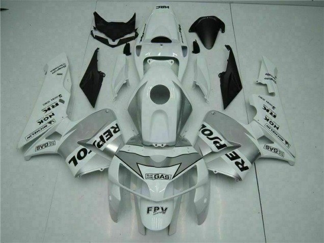 Blanc Carénages Moto de Rechange Honda CBR 600 RR 2005-2006 Blanc Carénages Moto de Rechange Honda CBR 600 RR 2005-2006