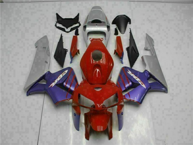 Rouge Violet Carénage Moto Honda CBR 600 RR 2005-2006 Rouge Violet Carénage Moto Honda CBR 600 RR 2005-2006