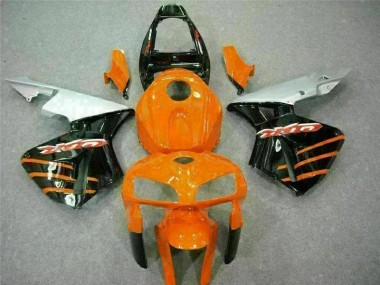 Noir Orange Carénage Moto Honda CBR 600 RR 2005-2006