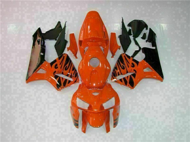 Orange Carénages Moto Honda CBR 600 RR 2005-2006 Orange Carénages Moto Honda CBR 600 RR 2005-2006