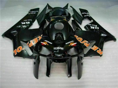 Noir Repsol Carénage Moto Honda CBR 600 RR 2005-2006