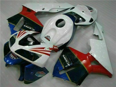 Blanc Kit Carénages Motos Honda CBR 600 RR 2005-2006