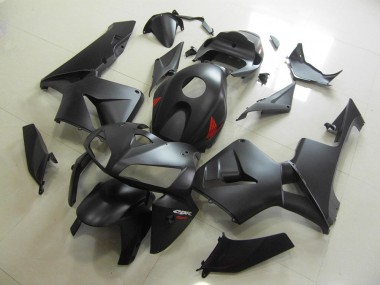 Noir Rouge Kit Carénages Motos Complet Honda CBR 600 RR 2005-2006