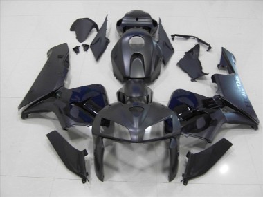 Noir Mat Crâne Carénage Moto Honda CBR 600 RR 2005-2006