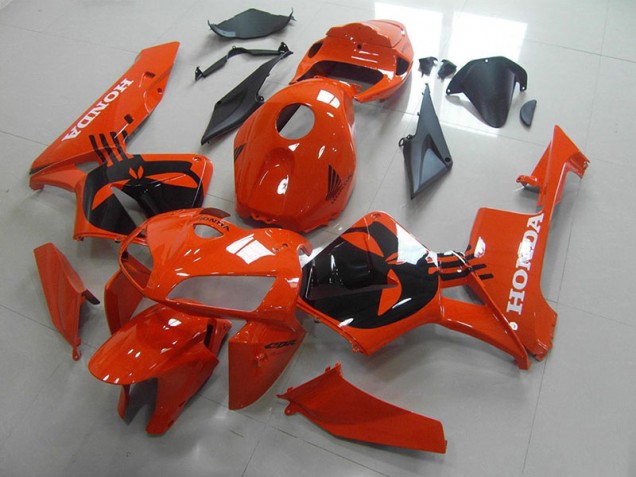 Orange Noir Kit Carénages Motos & Plastique Honda CBR 600 RR 2005-2006 Orange Noir Kit Carénages Motos & Plastique Honda CBR 600 RR 2005-2006