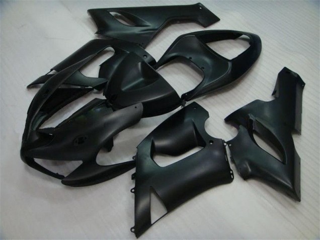 Noir Mat Carénage Moto Kawasaki ZX6R 2005-2006 Noir Mat Carénage Moto Kawasaki ZX6R 2005-2006