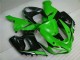 Vert Blanc Noir Carénage Moto Kawasaki ZX6R 2005-2006 Vert Blanc Noir Carénage Moto Kawasaki ZX6R 2005-2006