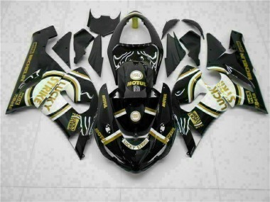 Noir Carénages Moto Kawasaki ZX6R 2005-2006