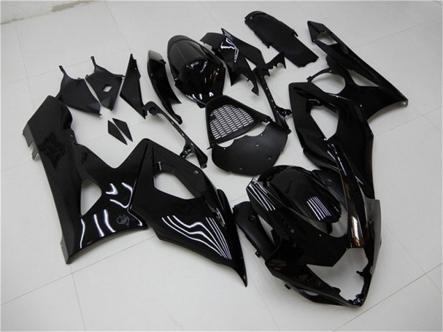Noir Brillant Carénage Moto Suzuki GSXR 1000 K5 2005-2006 Noir Brillant Carénage Moto Suzuki GSXR 1000 K5 2005-2006