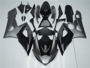 Gris Noir Carénage Moto Suzuki GSXR 1000 K5 2005-2006