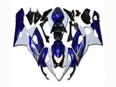Blanc Bleu Carrosserie Moto Suzuki GSXR 1000 K5 2005-2006