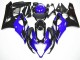 Bleu Noir Kit Carénages Motos Complet Suzuki GSXR 1000 K5 2005-2006