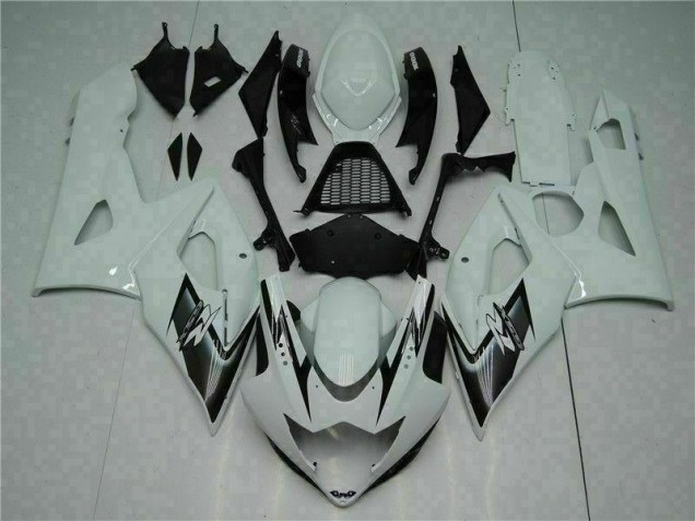 Blanc Carénages Moto Suzuki GSXR 1000 K5 2005-2006 Blanc Carénages Moto Suzuki GSXR 1000 K5 2005-2006