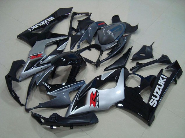 Gris Noir Argent Carénage Moto Suzuki GSXR 1000 K5 2005-2006 Gris Noir Argent Carénage Moto Suzuki GSXR 1000 K5 2005-2006