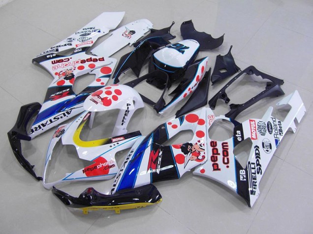 Pepe Phone Carénage Moto Suzuki GSXR 1000 K5 2005-2006 Pepe Phone Carénage Moto Suzuki GSXR 1000 K5 2005-2006