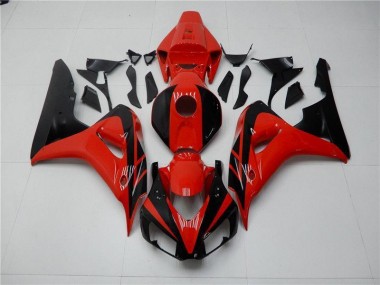 Rouge Noir Carénages Moto Honda CBR 1000 RR 2006-2007