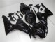 Noir Brillant Carrosserie Moto Honda CBR 1000 RR 2006-2007 Noir Brillant Carrosserie Moto Honda CBR 1000 RR 2006-2007