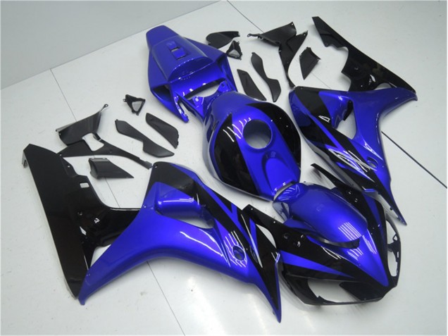 Bleu Noir Carénage Moto Honda CBR 1000 RR 2006-2007