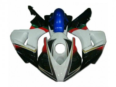 Blanc Noir Carénage Moto Honda CBR 1000 RR 2006-2007