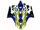 Bleu Jaune Carénage Moto Honda CBR 1000 RR 2006-2007 Bleu Jaune Carénage Moto Honda CBR 1000 RR 2006-2007