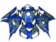 Jaune Flamme Bleu Carénage Moto Honda CBR 1000 RR 2006-2007 Jaune Flamme Bleu Carénage Moto Honda CBR 1000 RR 2006-2007
