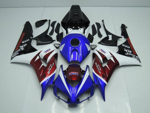 Burgandy et Bleu Carénage Moto Honda CBR 1000 RR 2006-2007