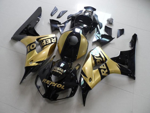 Or Repsol Carénage Moto Honda CBR 1000 RR 2006-2007 Or Repsol Carénage Moto Honda CBR 1000 RR 2006-2007