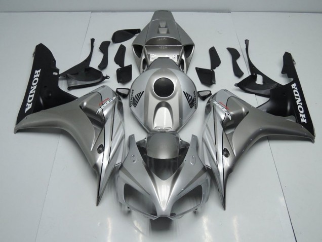 Argent Gris Carénage Moto Honda CBR 1000 RR 2006-2007 Argent Gris Carénage Moto Honda CBR 1000 RR 2006-2007