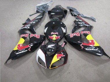 Noir Red Bull Carénages Moto Honda CBR 1000 RR 2006-2007