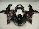 Noir Gris Rouge Carénage Moto Kawasaki ZX10R 2006-2007