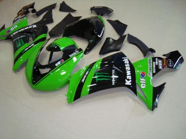 Vert Monster Courses Carénage Moto Kawasaki ZX10R 2006-2007
