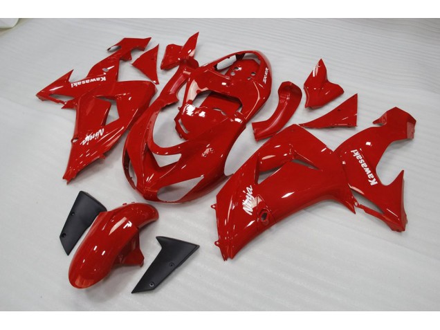 Rouge Carénage Moto Kawasaki ZX10R 2006-2007