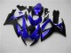 Bleu Noir Carénage Moto Suzuki GSXR 600 / 750 K6 2006-2007