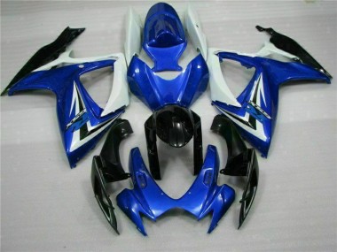 Bleu Carénages Moto & Carrosserie Suzuki GSXR 600 / 750 K6 2006-2007