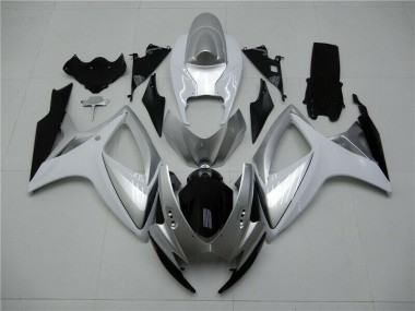 Argent Carénages Moto Suzuki GSXR 600 / 750 K6 2006-2007