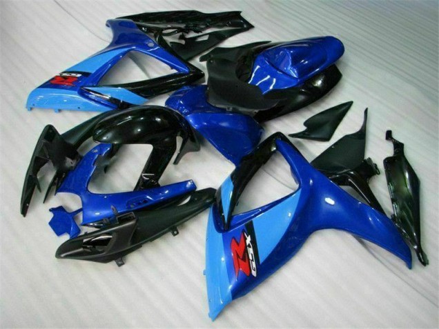 Bleu Carénage Moto de Rechange Suzuki GSXR 600 / 750 K6 2006-2007 Bleu Carénage Moto de Rechange Suzuki GSXR 600 / 750 K6 2006-2007