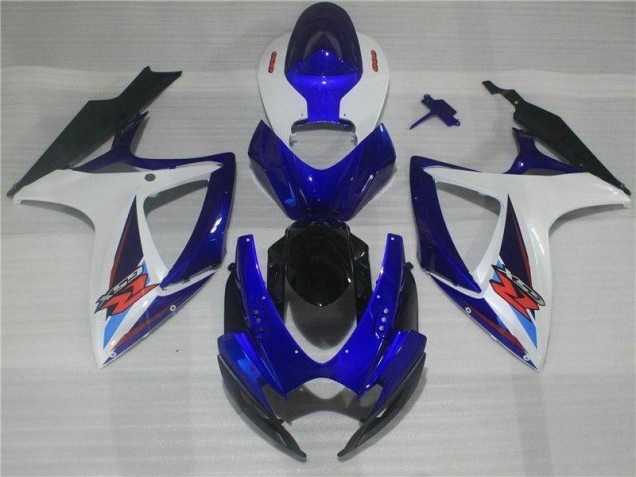 Bleu Kit Carénages Motos Complet Suzuki GSXR 600 / 750 K6 2006-2007 Bleu Kit Carénages Motos Complet Suzuki GSXR 600 / 750 K6 2006-2007