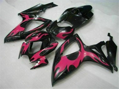 Noir Carrosserie Moto Suzuki GSXR 600 / 750 K6 2006-2007